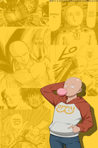 Saitama: The Unstoppable Hero with a Chill Vibe! 💥