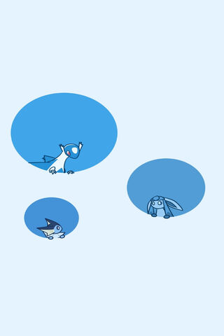 Charming Blue Companions: A Pokémon Adventure! 💙✨