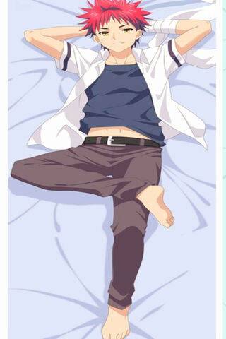 Soma Yukihira: The Culinary Prodigy in Relaxation Mode 🍳✨