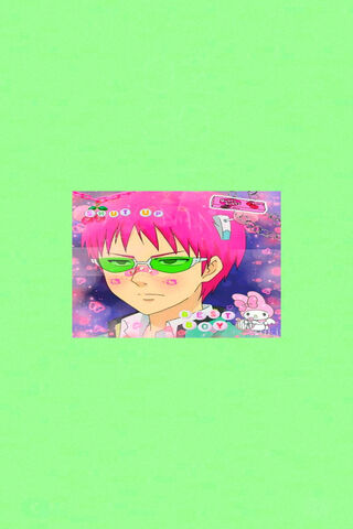 Saiki Kusuo  Anime artwork wallpaper Aesthetic anime Anime background