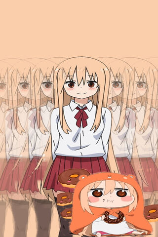 Umaru's Double Trouble! 🍕✨