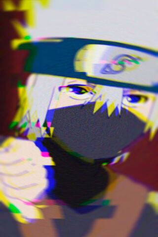 Kakashi's Glitchy Vibes 🌌✨