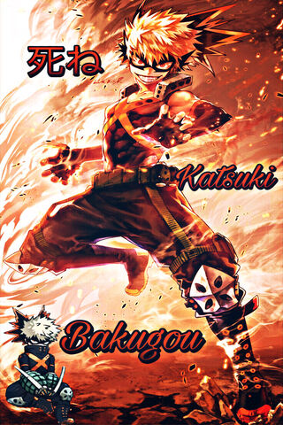 Explosive Hero: Katsuki Bakugou in Action! 💥