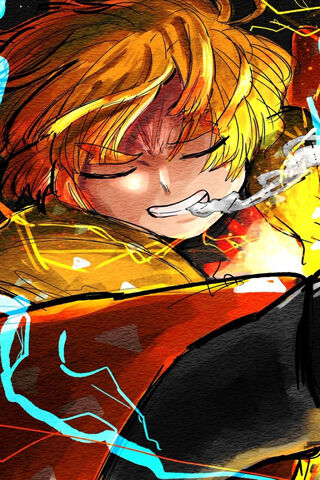 Zenitsu's Thunderous Resolve ⚡️