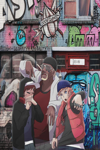 Urban Legends: The 3 Jinjuriki Unite! 🌆✨