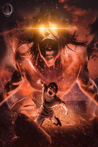 Eren Yeager Transformation Attack On Titan Live Wallpaper  MoeWalls