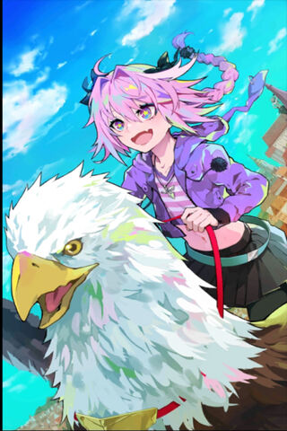 Astolfo's Epic Adventure with a Majestic Eagle! 🦅✨