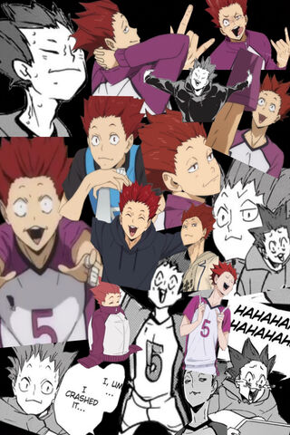 The Energetic Spirit of Best Boy Tendou! 🎉