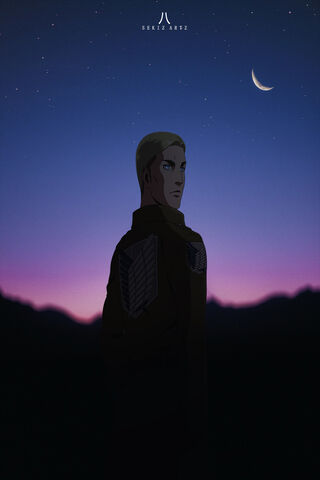 Erwin Smith: The Resolute Leader Under the Stars 🌌