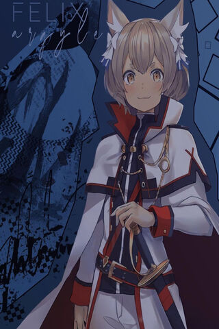 Felix Argyle: The Charming Catboy Adventurer 🐾✨