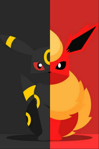 Eternal Night and Fiery Dawn: Flareon & Umbreon Unite! 🌙🔥
