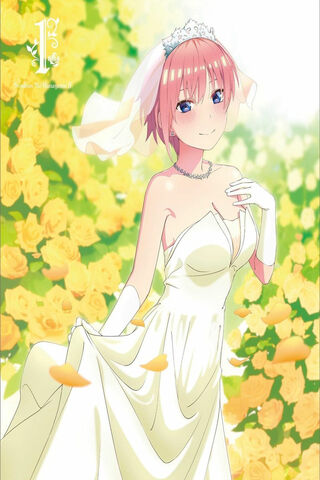 Ichika Nakano: A Dreamy Bride Among Roses 🌹👰