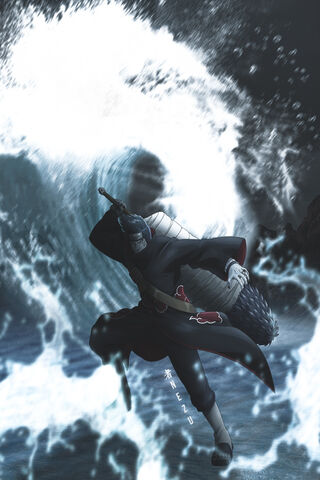 The Wave of Darkness: Kisame Hoshigaki Unleashed 🌊⚔️