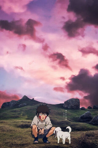 Kiba Inuzuka: The Bond of Friendship 🌌🐾