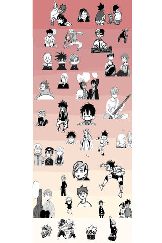 Quirky Characters: A Manga Mashup 🎨📚