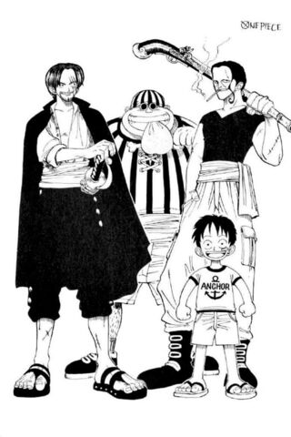 Mối quan hệ phiêu lưu: Luffy và Shanks đoàn kết! 🌊⚓