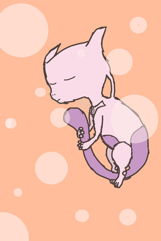 Mewtwo's Dreamy Slumber 🌌💤