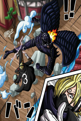 Sanji's Fiery Showdown! 🔥👊