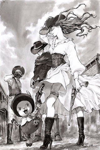 Cowboys of the Grand Line: A Wild Adventure! 🤠🌊