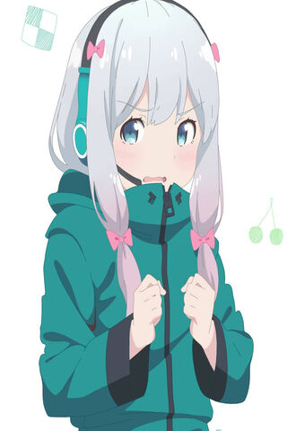 Sagiri: The Shy Artist in Her Element 🎨✨