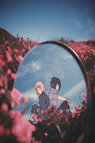 Reflections of Friendship: Sasuke & Sakura 🌸✨