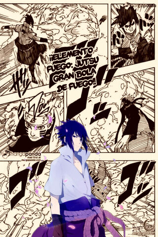 Sasuke's Fiery Showdown! 🔥⚔️