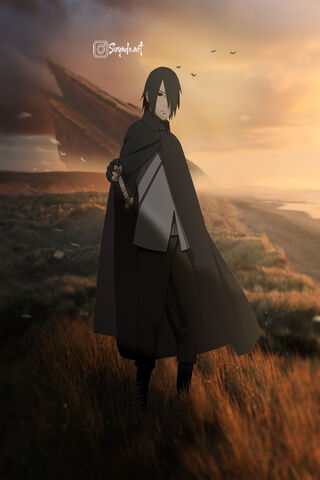 Sasuke Uchiha: The Lone Avenger 🌌⚔️