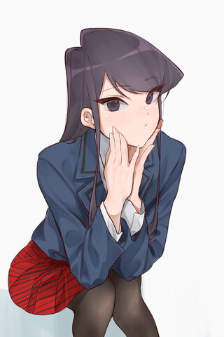 komi shouko wallpaper   Komi cant communicate Recent anime Komisan