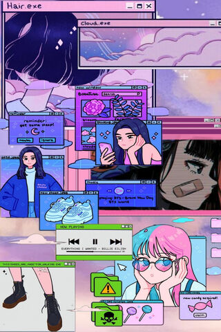 Digital Dreams: A Glimpse into Anime Aesthetics 🌸💻