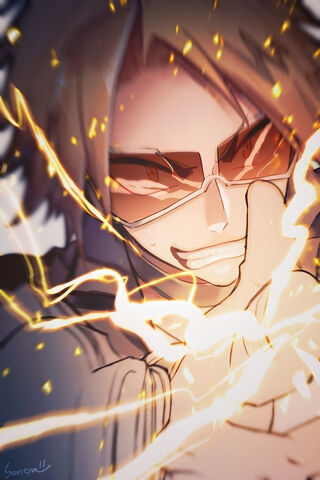 Electrifying Hero: Denki Kaminari Sparks Up!