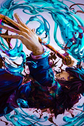 Water Dance of the Demon Slayer 🌊⚔️