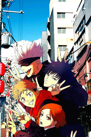 Jujutsu Kaisen: Friends in Action! 🎉