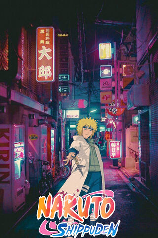 The Flash of the Leaf: Minato Namikaze in Neon Streets