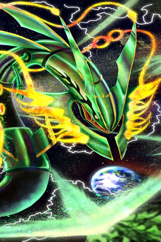 Mega Rayquaza: The Celestial Guardian 🌌✨