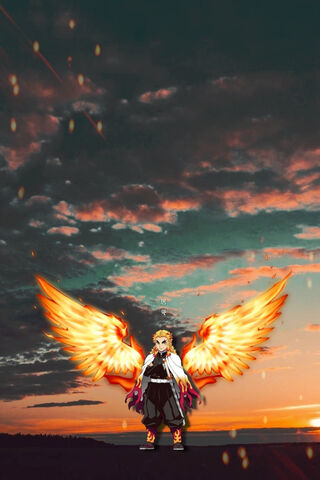 Rengoku Kyojuro: The Flame of Courage 🔥✨