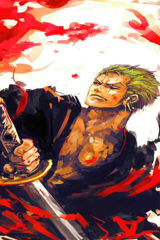 The Fearless Swordsman: Roronoa Zoro Unleashed! ⚔️🔥