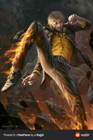 Sanji: The Fiery Chef of the Grand Line! 🔥👨 🍳