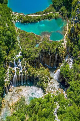 Shanks of Nature: A Serene Waterfall Oasis 🌊🍃