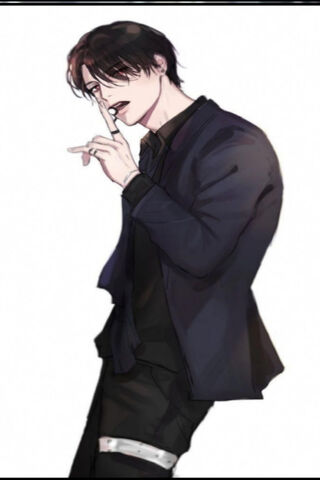 Mystery in Silence: The Enigmatic Anime Boy 🤫✨