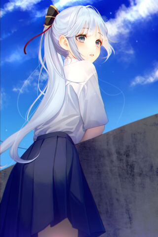 Dreams of Ayaka Kamisato: A School Day in the Sky 🌌