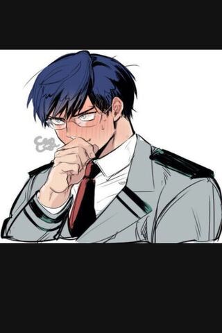 Iida's Flustered Moment: A Hero's Heart