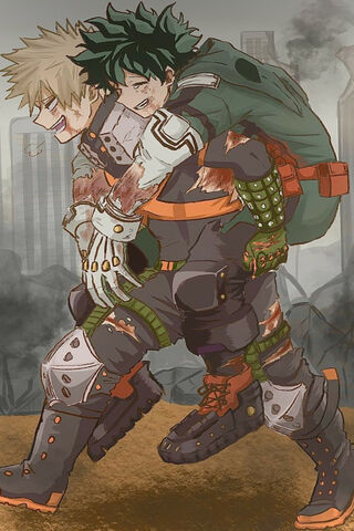 Heroes in the Ashes: Bakudeku's Unbreakable Bond 🌟💪