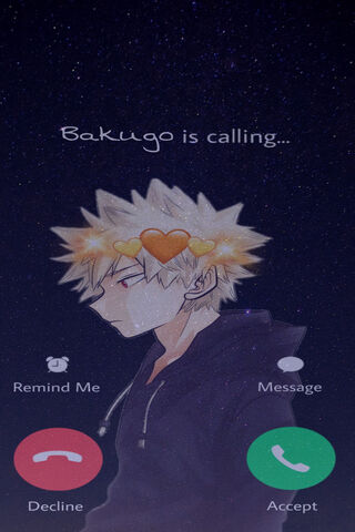 A Hero's Call: Bakugo Reaches Out! 📞✨