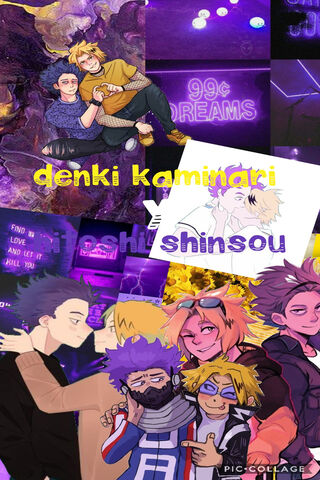 Electric Bonds: Denki & Shinsou Unite! ⚡💖