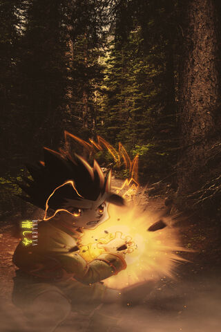 Gon Freecss: The Spirit of Adventure 🌲✨