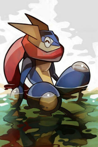 Greninja: The Stealthy Water Ninja! 🌊🐸