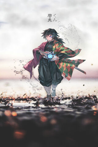 Giyuu Tomioka: The Water Hashira's Resolve 🌊⚔️