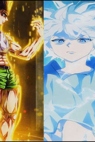 Dynamic Duo: Gon and Killua Unleashed! ⚡️✨