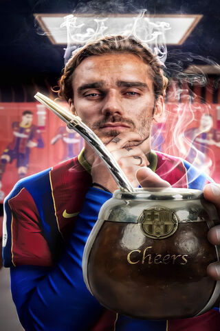 Cheers to Griezmann: A Toast to Team Spirit! 🥂⚽