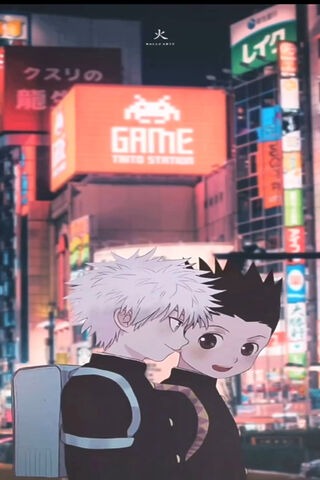 Adventures in the City: Gon and Killua's Bond 🌟